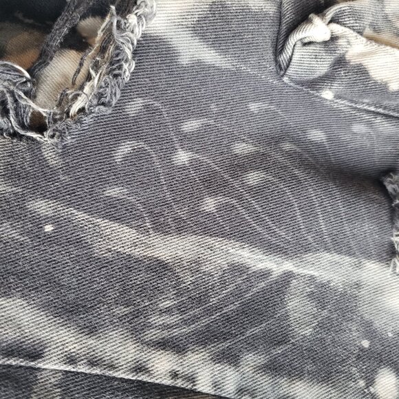 Custom hand painted Tie Dye Cargo Pocket Jeans Demobaza style~ - Picture 10 of 15